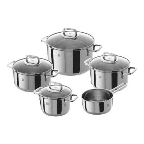 ZWILLING Quadro Pot Set 9 Piece, 18/10 Stainless Steel