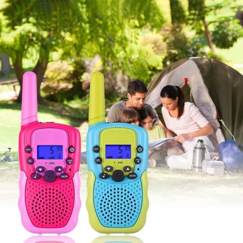 22-Channel 2-Way Walkie Talkies for Kids – Backlit LCD Flashlight, 3-Mile Range, Outdoor Adventure Radios for Girls & Boys
