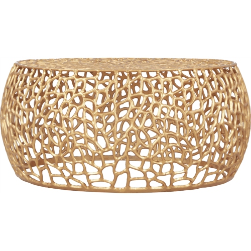 Meridian Furniture Gemma Diamond Shaped Steel Coffee Table