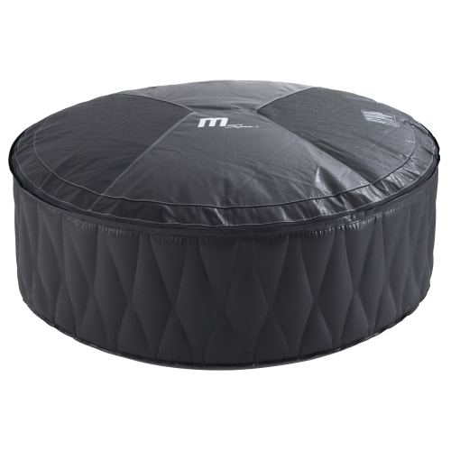 MONT BLANC, PREMIUM, SPA ROND Gonflable & SPA, 118 Jets de Massage pour 2+2 personnes, UNE PIECE INTEGREE