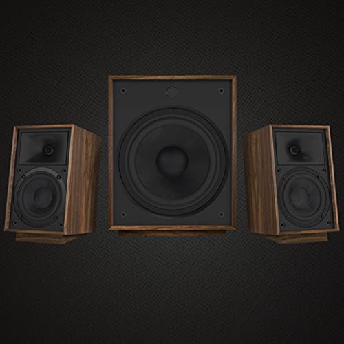 KLIPSCH PRO MEDIA 2.1 SYSTÈME D'ENCEINTES MULTIMÉDIA HERITAGE - NOYER PROMEDIAH21W
