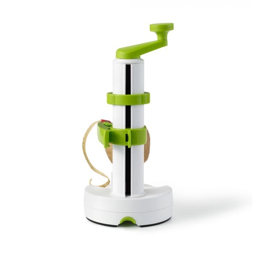 Rotato - Manual Fruit and Vegetable Peeler, Non-Slip Base, Green