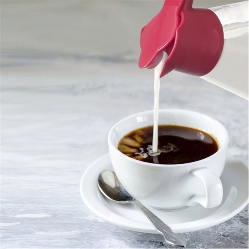 Starfrit - Verseur à Sirop Anti-Goutte, Capacité de 600ml, Rouge