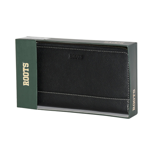 ROOTS Ladies' Slim Zipper Round Wallet