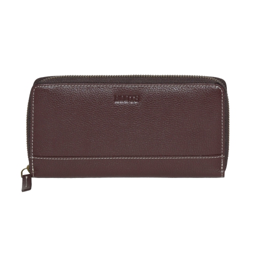 ROOTS Ladies' Slim Zipper Round Wallet