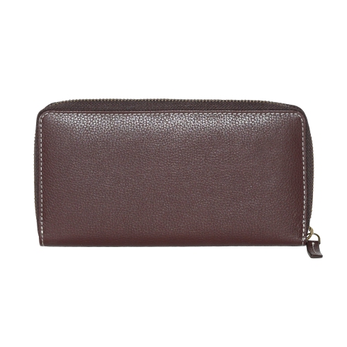 ROOTS Ladies' Slim Zipper Round Wallet