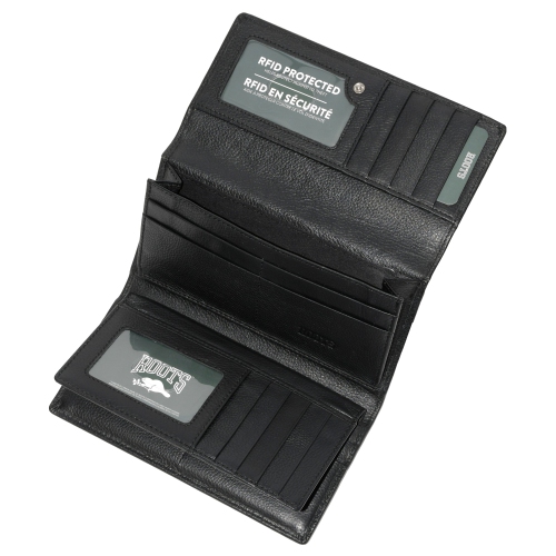 ROOTS Ladies' Large Clutch w/ Removable Checkbook