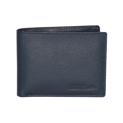 ROOTS Leather Slimfold Wallet with Removable Passcase