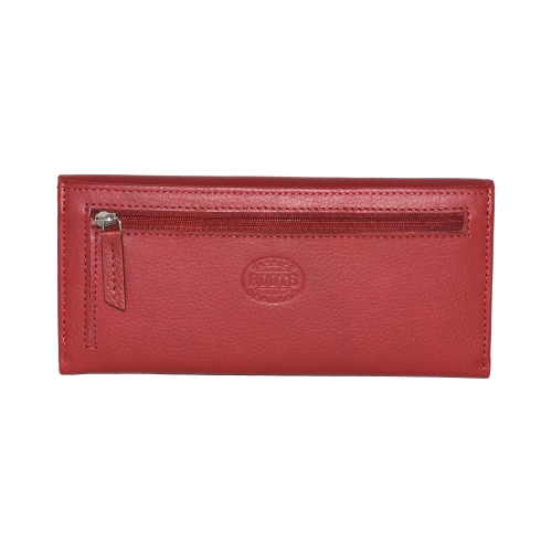 Pochette-portefeuille mince en cuir POUR femmes de ROOTS