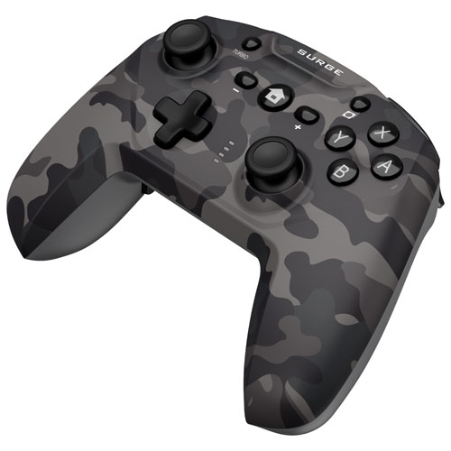 Surge SwitchPad Pro Wireless Controller for Switch, Switch 2 & Switch (OLED Model) - Grey Camo