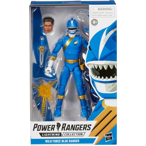 Power Rangers Lightning Collection 6 Inch Action Figure Wave 12 - Wild Force Blue Ranger