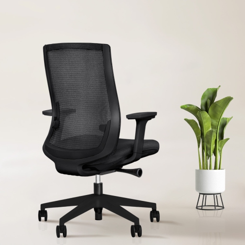 Fauteuil de bureau ergonomique robuste avec accoudoirs 4&nbsp;deniers de TaskChair