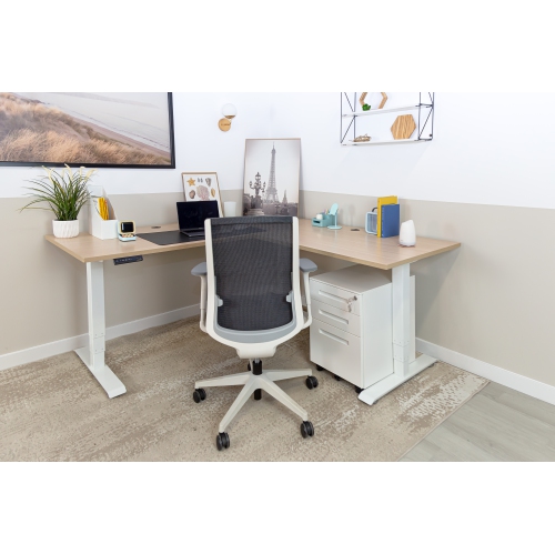 Fauteuil de bureau ergonomique robuste avec accoudoirs 4&nbsp;deniers de TaskChair