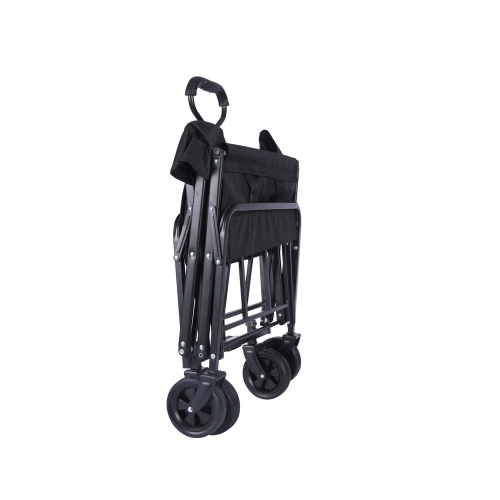 axGear Chariot de poignée réglable de roue universelle de chariot pliable extérieur pliable
