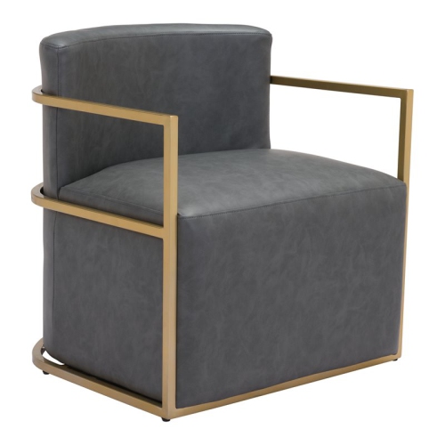 ZUO  Xander Accent Chair Gray