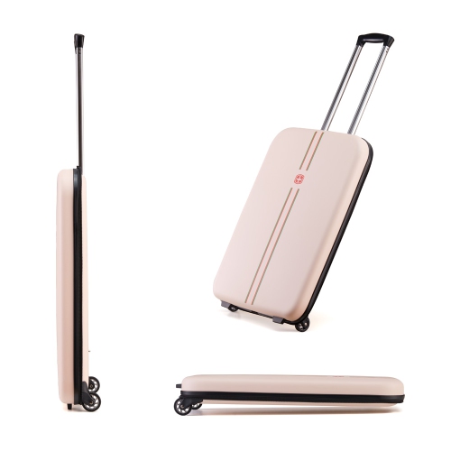 axGear Bagage Compact Pliable Valise 20 Pouces Valise De Voyage Pliable Légère - Bleu