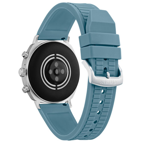 Montre intelligente décontractée de 41 mm CZ Smart PQ2 de Citizen avec moniteur de fréquence cardiaque - Bracelet bleu
