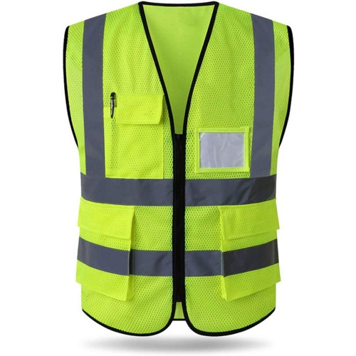 axGear Sécurité Réfléchissant Entrepôt Sécurité Visibilité Gilet Construction Trafic XXL