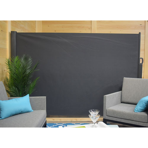 Corriveau Side Panel Retractable Awning - Grey