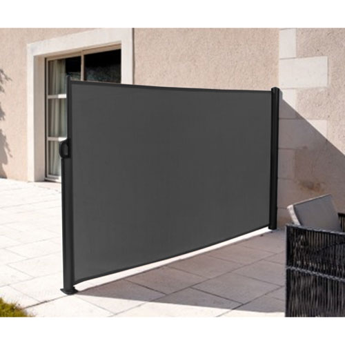 Corriveau Side Panel Retractable Awning - Grey