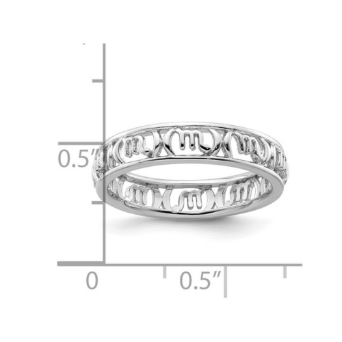 Sterling Silver Scorpio Zodiac Astrology Band