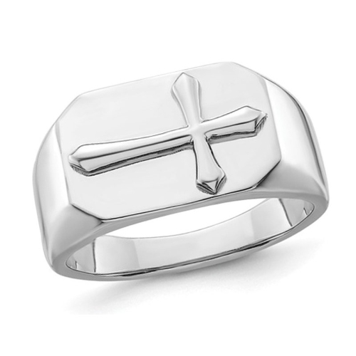 Mentille ou dames en argent sterling en argent croix croix