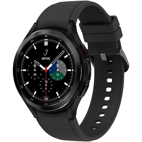 Galaxy Watch4 Classic 46Mm Black Stainless Steel - Google Wear OS, 1.36" round Display, Rotating Bezel, HR Monitor, VO2 Max, Fitness Tracking, Sleep