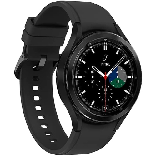 Galaxy Watch4 Classic 46Mm Black Stainless Steel - Google Wear OS, 1.36" round Display, Rotating Bezel, HR Monitor, VO2 Max, Fitness Tracking, Sleep