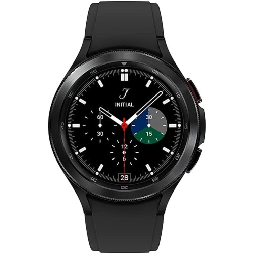Galaxy Watch4 Classic 46Mm Black Stainless Steel - Google Wear OS, 1.36" round Display, Rotating Bezel, HR Monitor, VO2 Max, Fitness Tracking, Sleep
