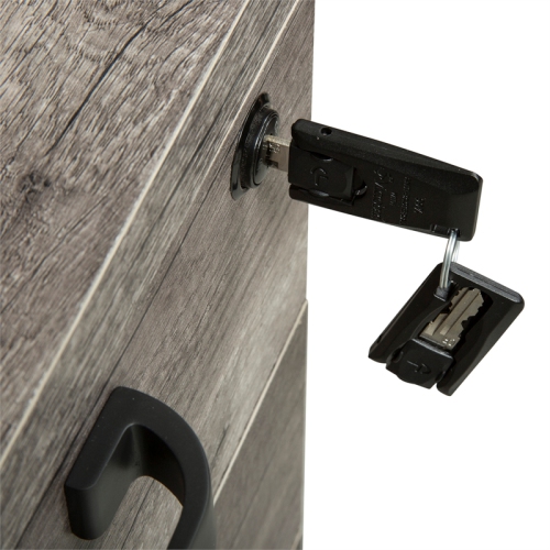 Tanners Creek Medium Gray 2 Piece Desk Set