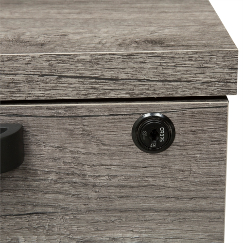 Tanners Creek Medium Gray 2 Piece Desk Set