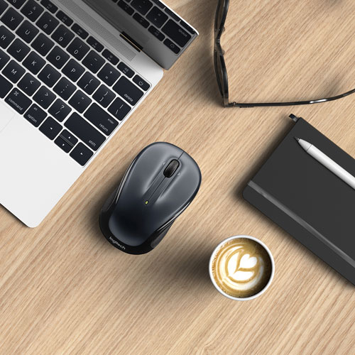 Logitech M325S Wireless Optical Mouse - Dark Silver