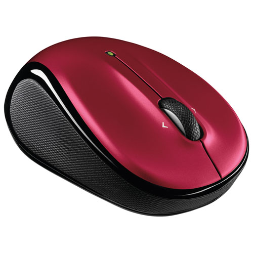 Souris optique sans fil M325S de Logitech - Rouge