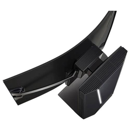 Téléviseur intelligent webOS incurvé HDR DELO UHD 4K de 42 po OLED Flex de LG