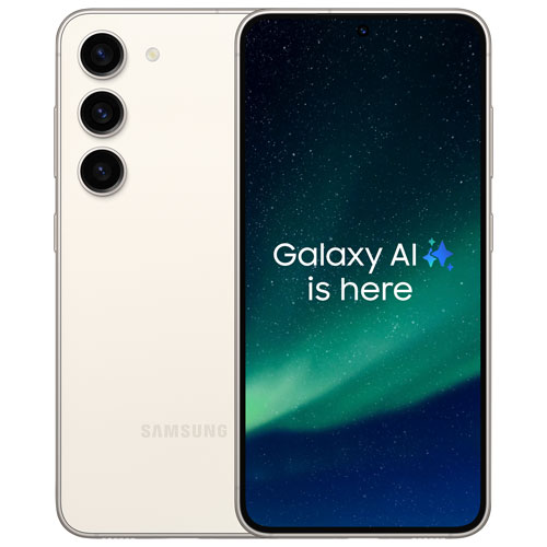 Galaxy S23 de 256 Go de Samsung - Crème - Déverrouillé