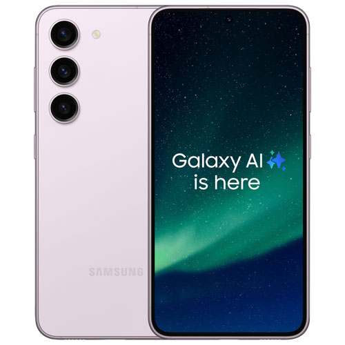 Galaxy S23 de 256 Go de Samsung - Lavande - Déverrouillé