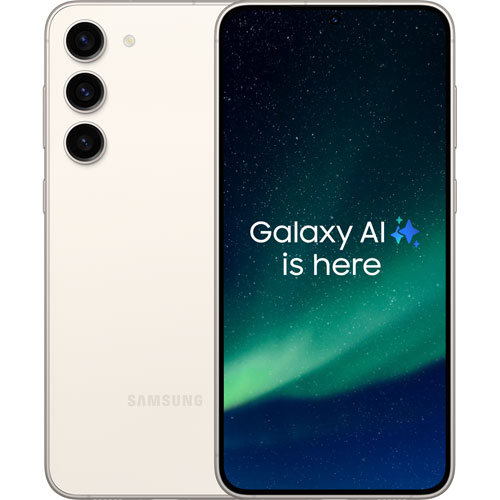 Galaxy S23+ de 512 Go de Samsung - Crème - Déverrouillé