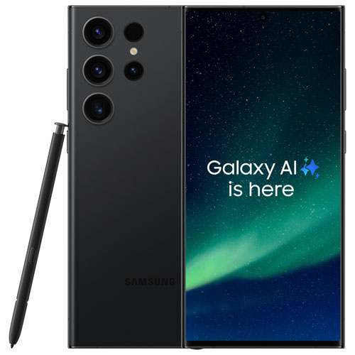 Galaxy S23 Ultra de 512 Go de Samsung - Noir fantôme - Déverrouillé