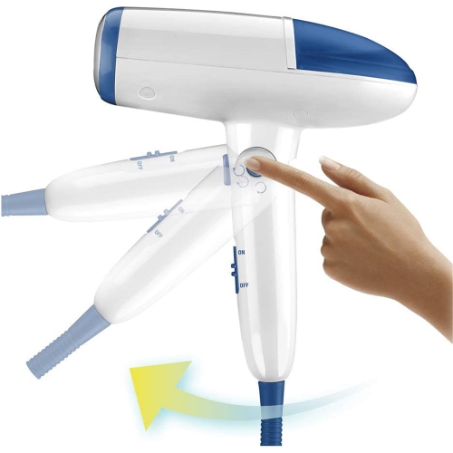 Conair - Clothes Steamer with Folding Handle, 1200 Watt, White