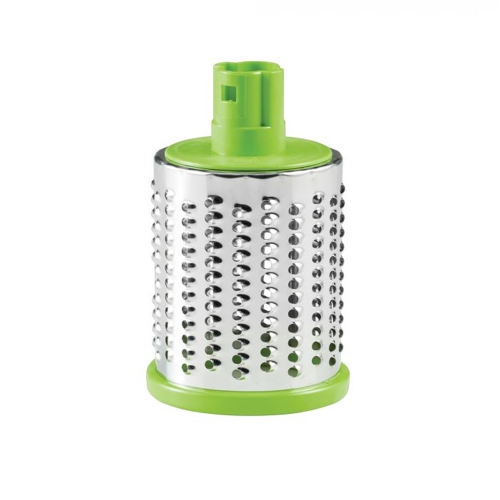 Starfrit - Rotary Grater, 3 Interchangeable Barrels, Suction Cup Base, Green