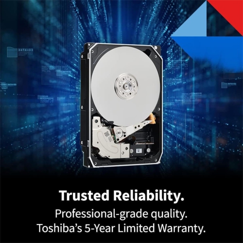 Disque dur interne X300 PRO 18&nbsp;To de 3,5&nbsp;po de Toshiba – Charge de travail maximale 300&nbsp;To/an CMR SATA 6&nbsp;Gb/s 7200&nbsp;tr/min