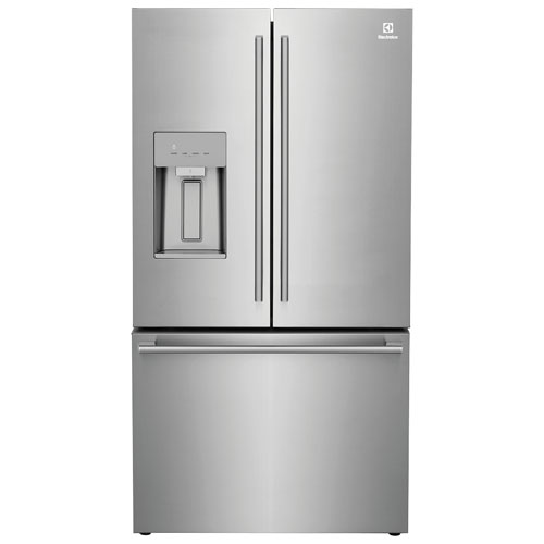 Electrolux 36" 22.6 Cu. Ft. French Door Refrigerator with Water & Ice Dispenser - Stainless Steel