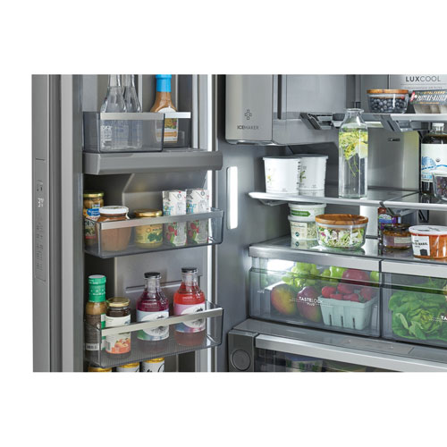 Electrolux 36" 22.6 Cu. Ft. French Door Refrigerator with Water & Ice Dispenser - Stainless Steel