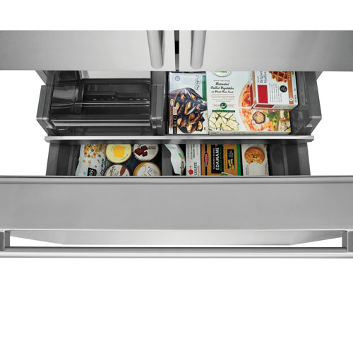 Electrolux 36" 22.6 Cu. Ft. French Door Refrigerator with Water & Ice Dispenser - Stainless Steel