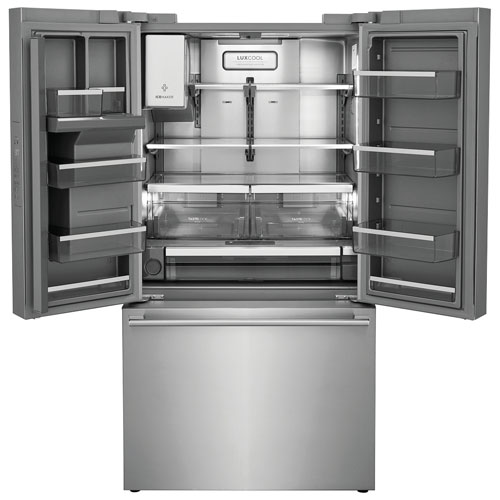 Electrolux 36" 22.6 Cu. Ft. French Door Refrigerator with Water & Ice Dispenser - Stainless Steel