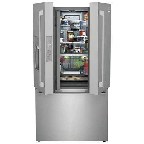 Electrolux 36" 22.6 Cu. Ft. French Door Refrigerator with Water & Ice Dispenser - Stainless Steel