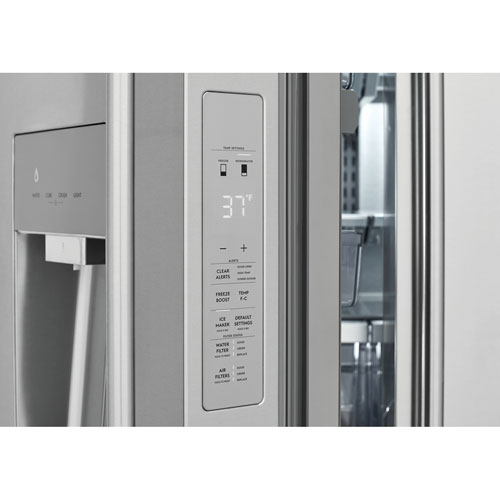 Electrolux 36" 22.6 Cu. Ft. French Door Refrigerator with Water & Ice Dispenser - Stainless Steel