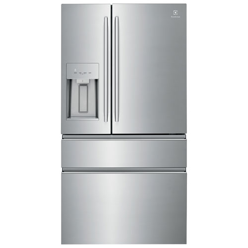 Electrolux 36" 21.4 Cu. Ft. French Door Refrigerator with Water & Ice Dispenser - Stainless Steel