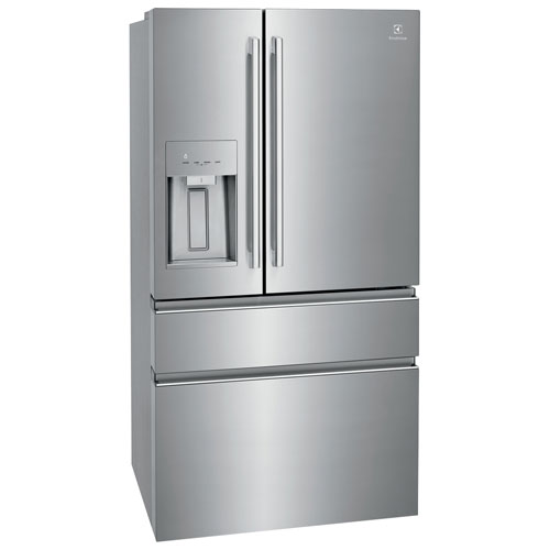 Electrolux 36" 21.4 Cu. Ft. French Door Refrigerator with Water & Ice Dispenser - Stainless Steel
