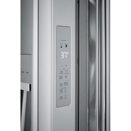 Electrolux 36" 21.4 Cu. Ft. French Door Refrigerator with Water & Ice Dispenser - Stainless Steel